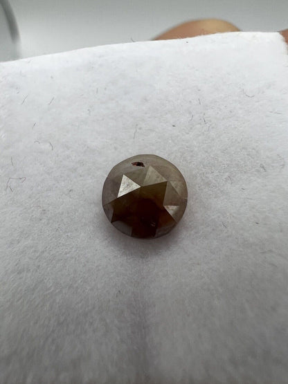 Loser Diamant Mit 1,19 Carat Schöner Fancy Dunkel  Farbener  Diamant
