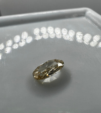 Loser Diamant Mit 0,17Carat Schöner Fancy Champagne Farbener Diamant 