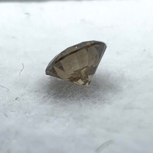 Loser Diamant Mit 0,15 Carat Schöner Fancy Champagne Farbener Diamant 