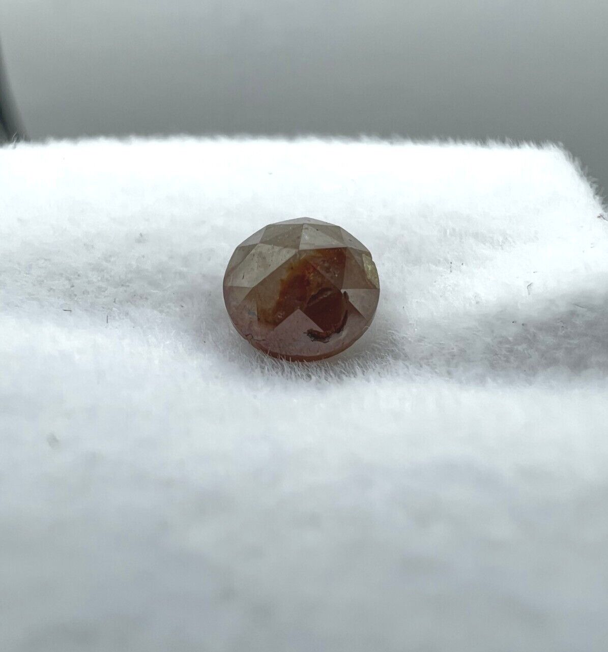 Lose Diamanten Mit 0,53 Carat Schöner Fancy Braun-Roter Farbe Diamant