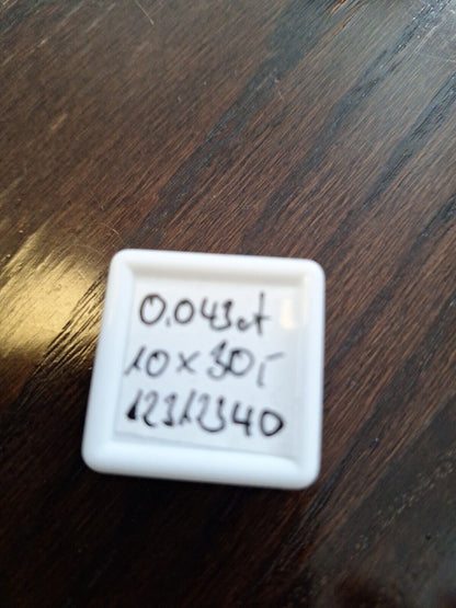 Loser Diamant Brillant 0,043Carat SIE BIETEN AUF EINEN DIAMANT 