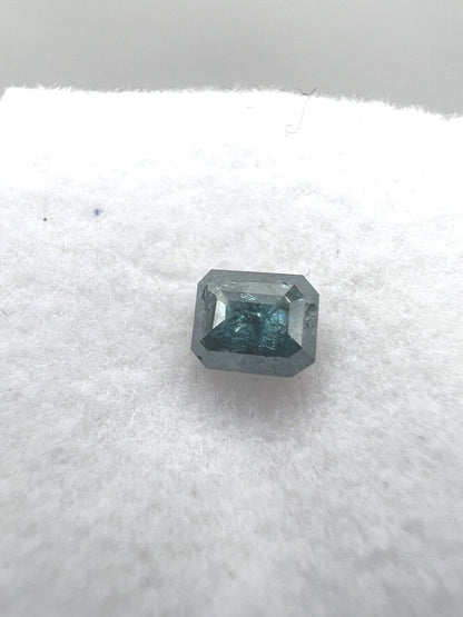 Loser Diamant Mit 0,5 Carat Schöner Fancy BLAU  Farbener  Diamant