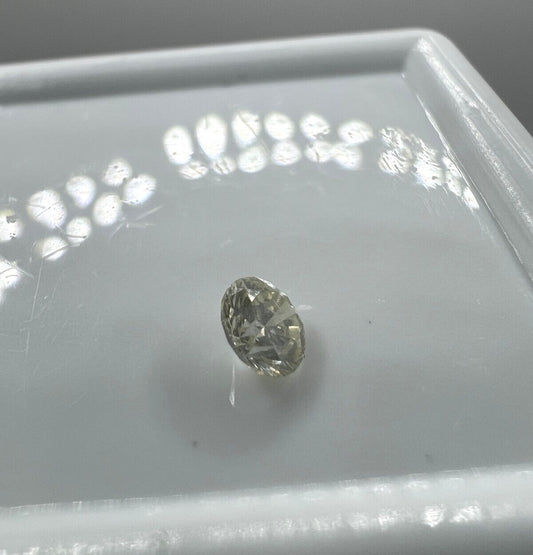 Lose Diamanten Schöner Champagne Farbener Diamant mit 0,135 Carat
