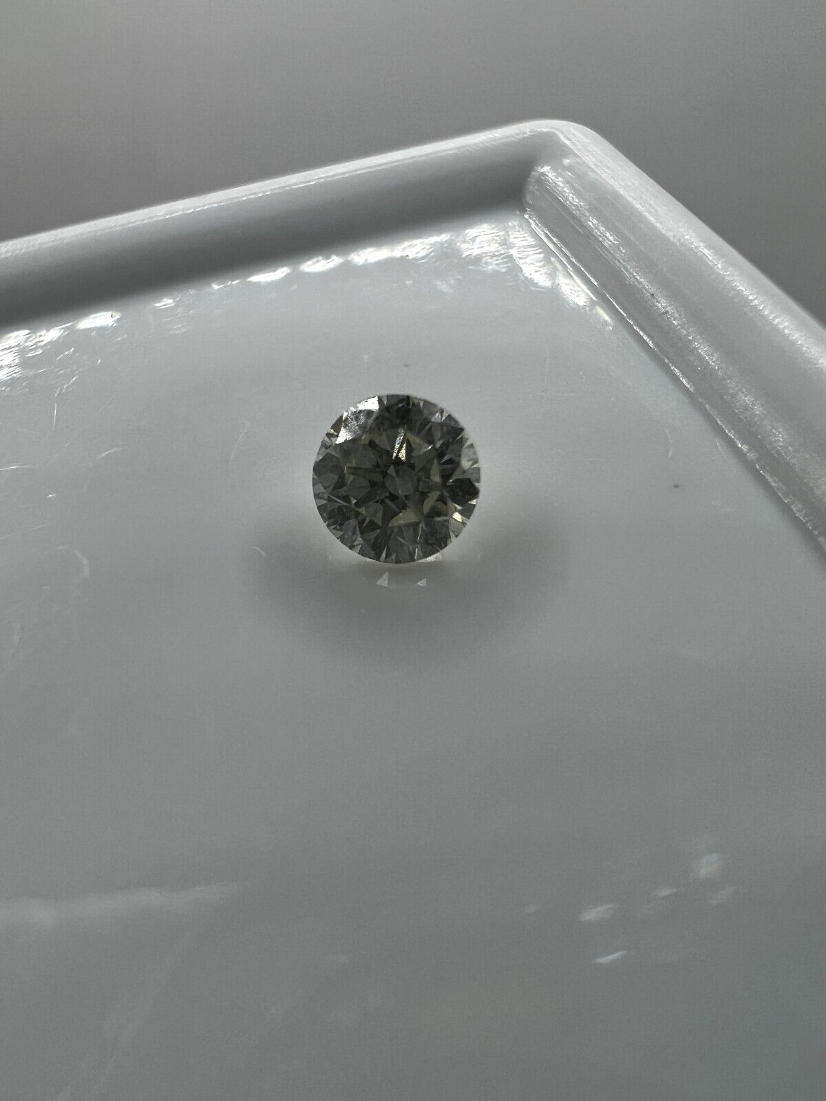 Lose Diamanten Schöner Champagne Farbener Diamant mit 0,135 Carat