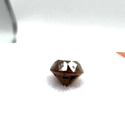Loser Diamant Mit 0,44 Carat Schöner Fancy-Brauner Diamant