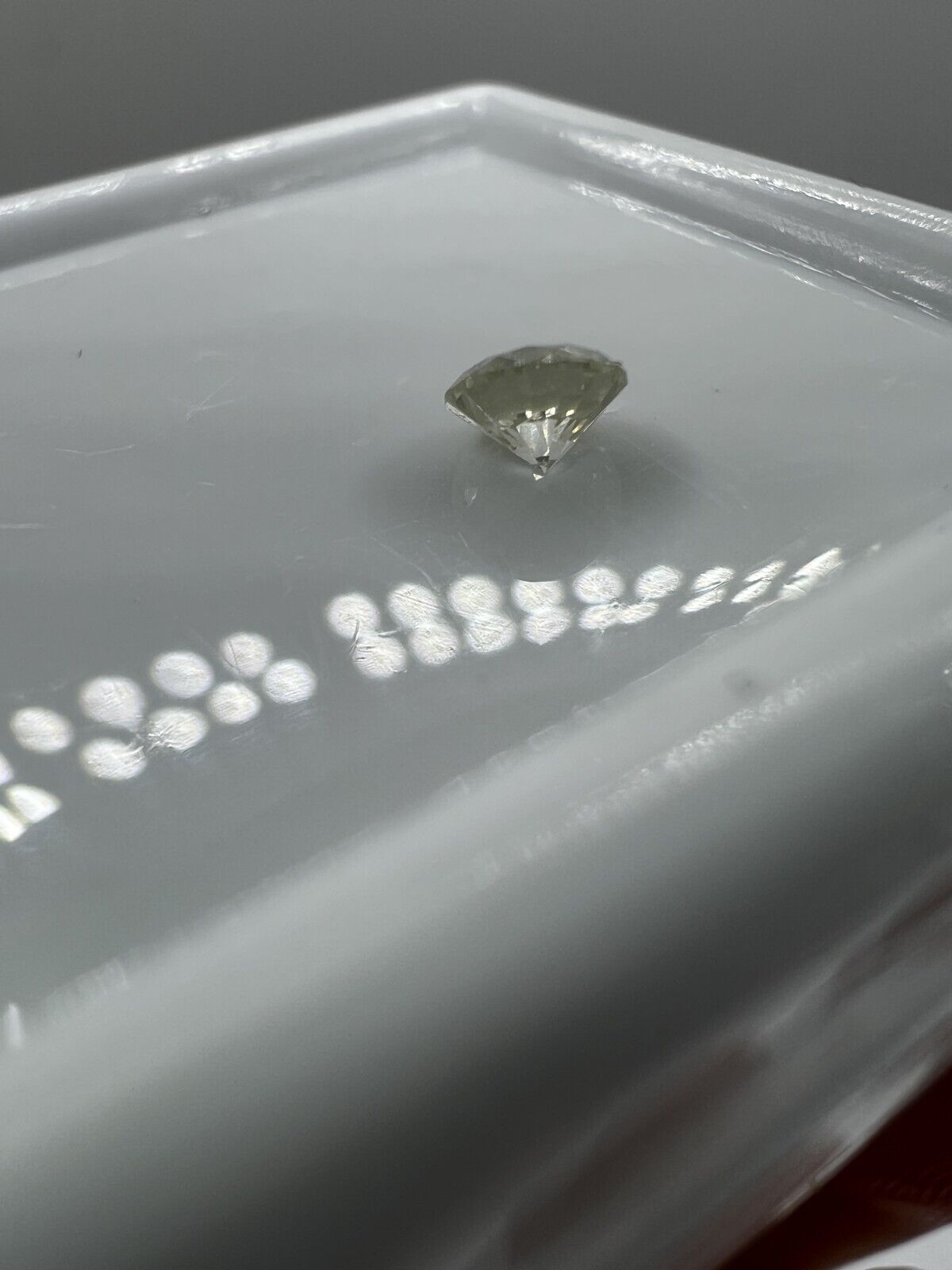 Lose Diamanten Schöner Champagne Farbener Diamant mit 0,135 Carat