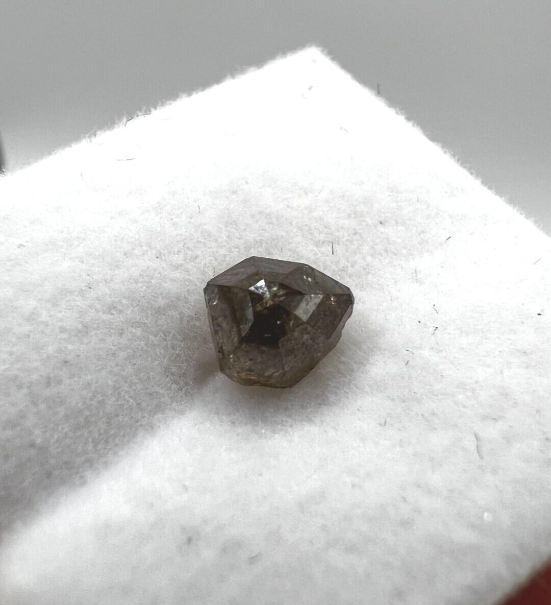 Loser Diamant Mit 0,93Carat Schöner Diamant Mit Champagne Farbentönen 