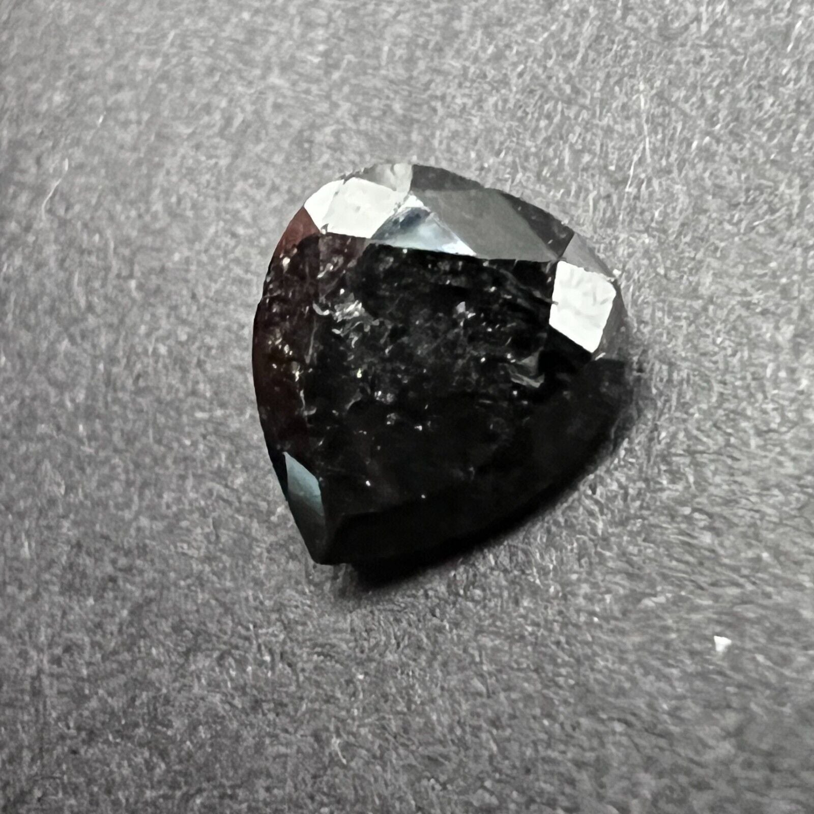 Loser natürlicher Diamant fancy black  1,615 Carat