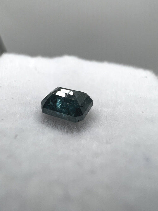Loser Diamant Mit 0,5 Carat Schöner Fancy BLAU  Farbener  Diamant