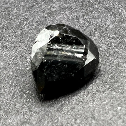Loser natürlicher Diamant fancy black  1,615 Carat