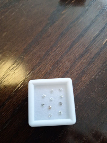 Loser Diamant Brillant 0,043Carat SIE BIETEN AUF EINEN DIAMANT 
