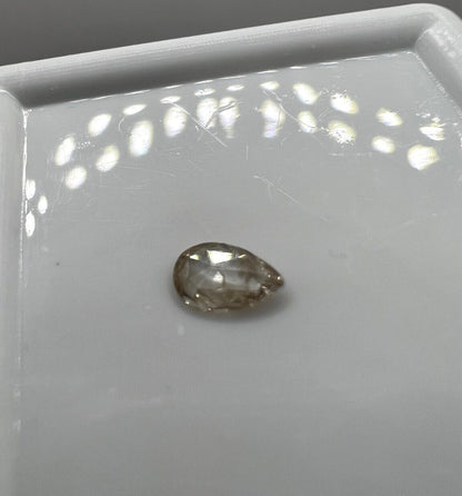 Lose Diamanten Schöner Champagne Farbener Diamant mit 0,09Carat