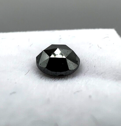 Loser Diamant Mit 0,980 Karat Schöner Schwarzer  Diamant