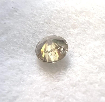 Loser Natürlicher Diamant Champagne Fancy 0,175Carat