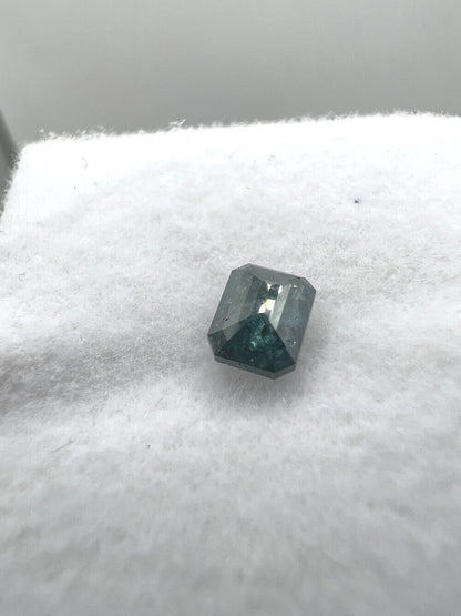 Loser Diamant Mit 0,5 Carat Schöner Fancy BLAU  Farbener  Diamant