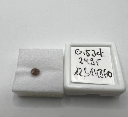 Lose Diamanten Mit 0,53 Carat Schöner Fancy Braun-Roter Farbe Diamant