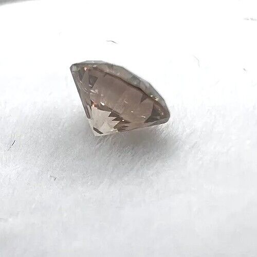 Loser Diamant Mit 0,24 Carat Schöner Fancy Champagne Farbener Diamant 