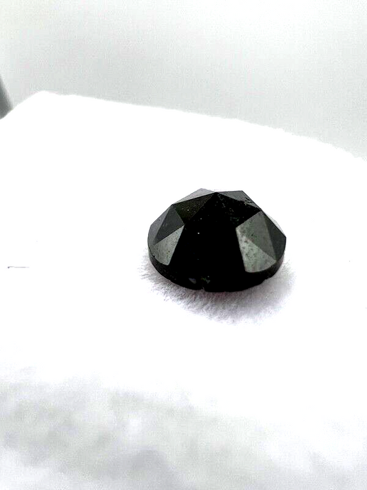 Loser Diamant Mit 01,12 Karat Schöner Schwarzer Diamant