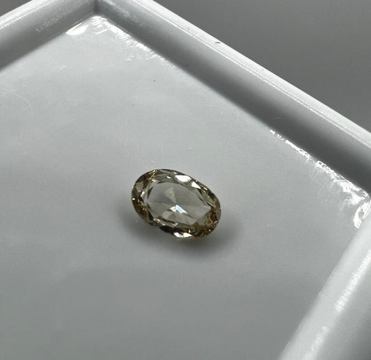 Loser Diamant Mit 0,17Carat Schöner Fancy Champagne Farbener Diamant 