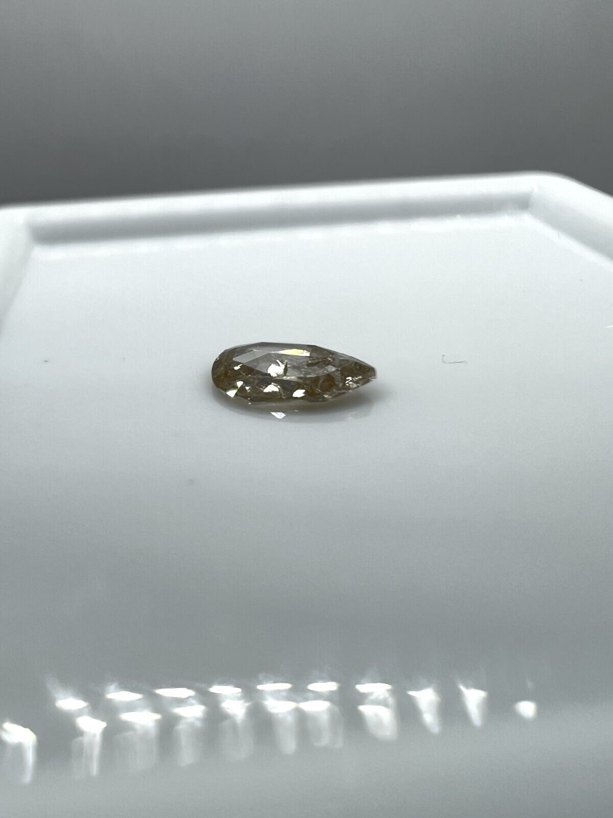 Lose Diamanten Schöner Champagne Farbener Diamant mit 0,09Carat
