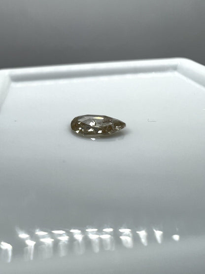 Lose Diamanten Schöner Champagne Farbener Diamant mit 0,09Carat