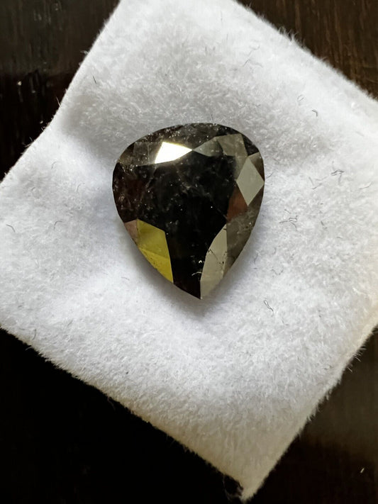 Loser Natürlicher Schwarzer Diamant Mit  3,355 Carat Sehr Selten