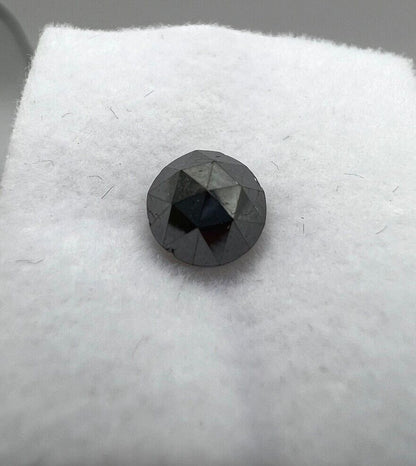 Loser Diamant Mit 1,185 Carat Schöner Fancy Schwarzer  Diamant