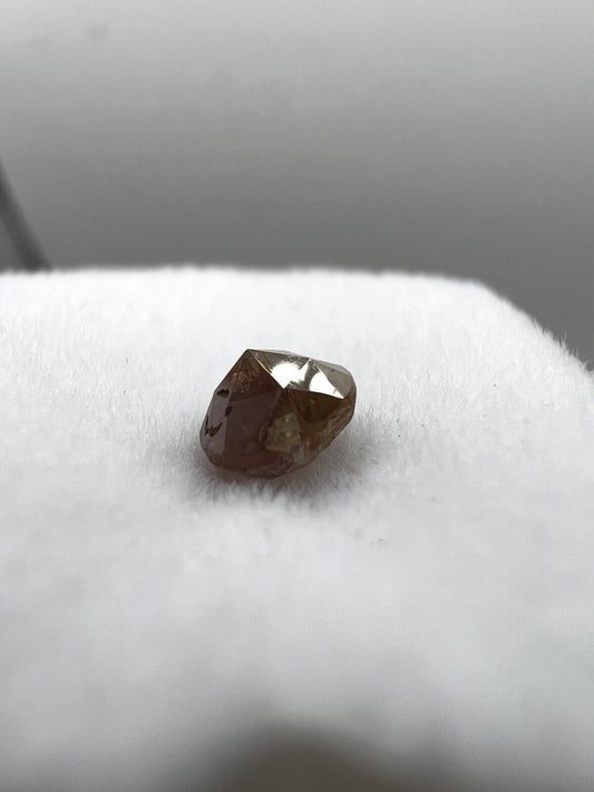Lose Diamanten Mit 0,53 Carat Schöner Fancy Braun-Roter Farbe Diamant