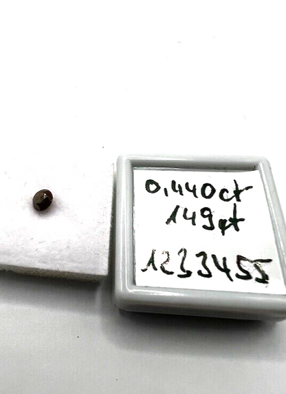 Loser Diamant Mit 0,44 Carat Schöner Fancy-Brauner Diamant