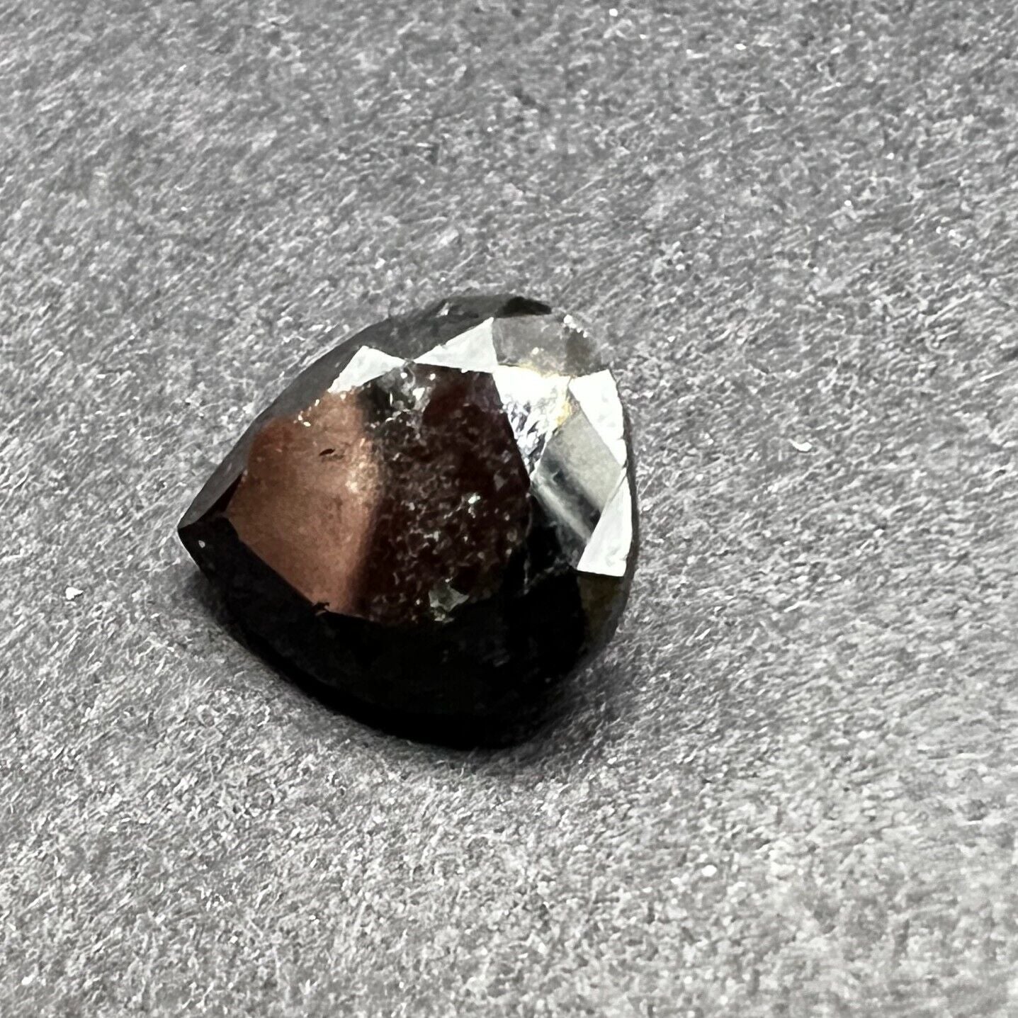 Loser natürlicher Diamant fancy black  1,615 Carat