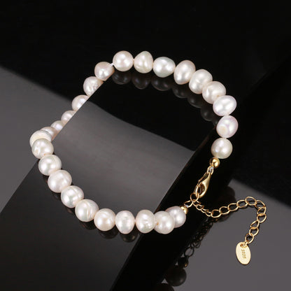 Armband mit Süßwasser Perlen