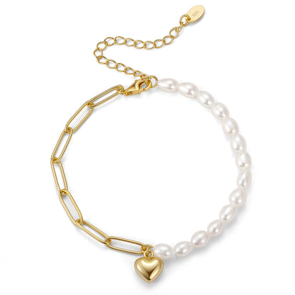 Armband mit Süßwasser Perlen