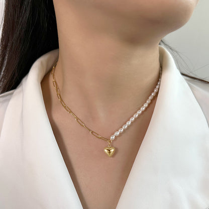 Kette mit Süßwasser Zuchtperlen