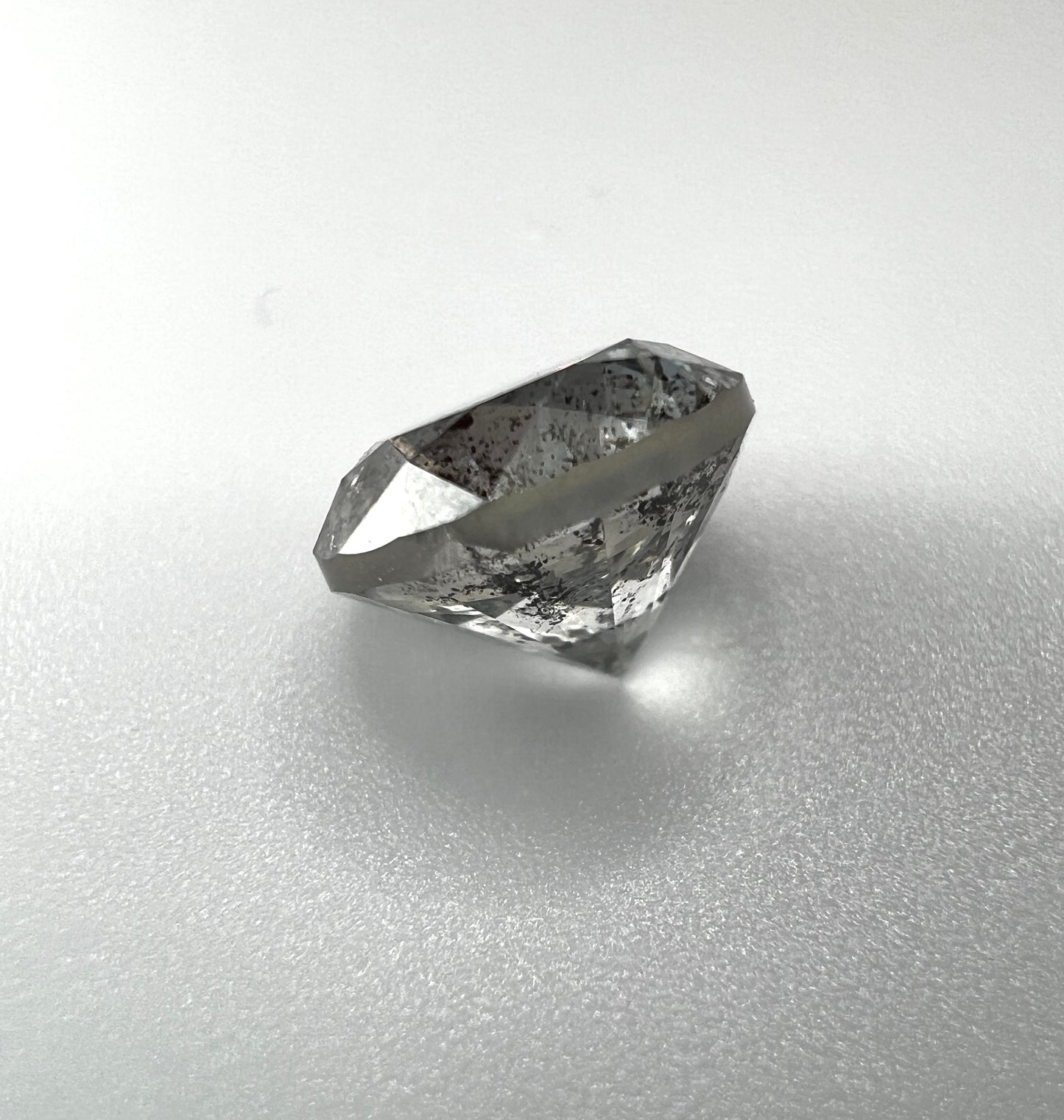 1.49 Carat Diamant Salt & Pepper