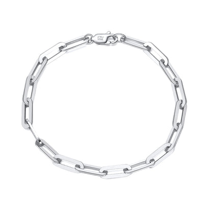 Paperclip Armband Silber/Gold