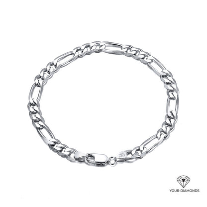 Figaro Armband Silber