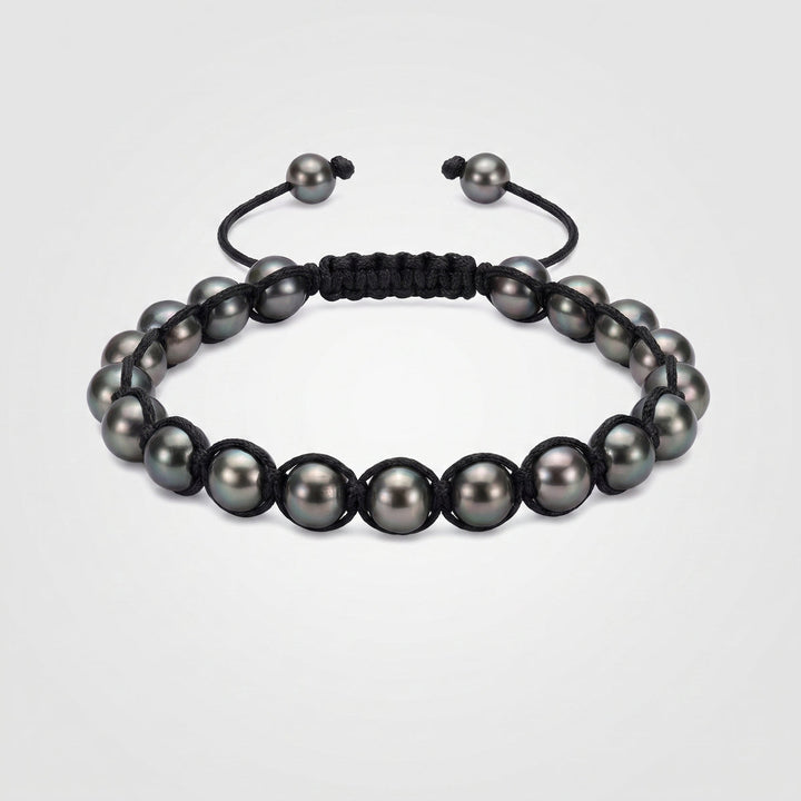 Armband Tahitiperle Shamballa