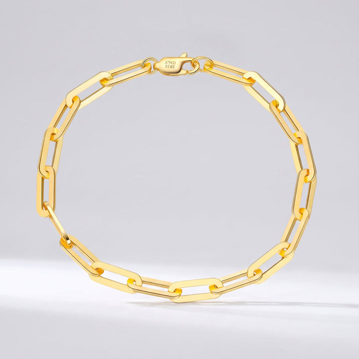 Paperclip Armband im Italien-Design
