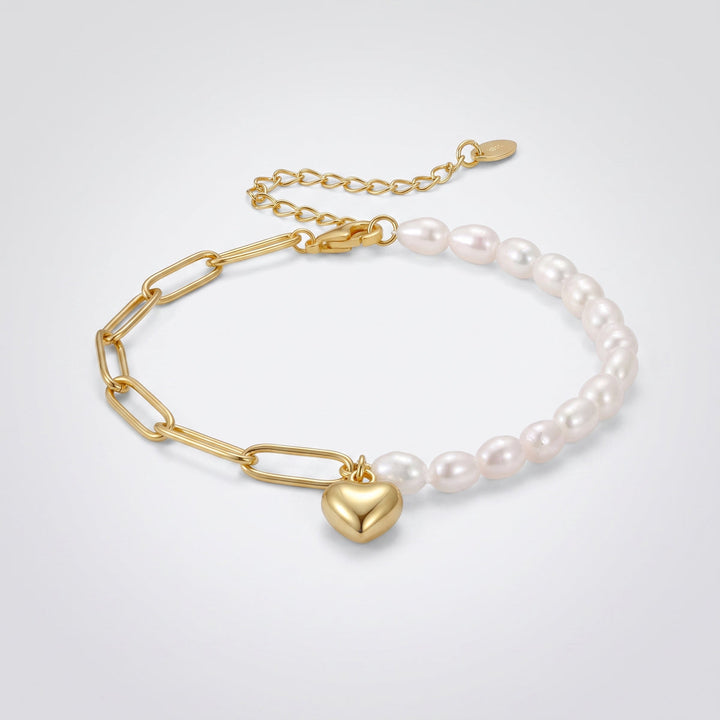 Armband mit Süßwasser Perlen