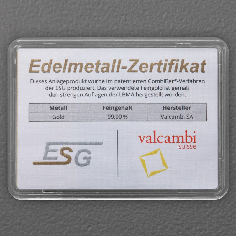 Blister Verpackung Rückseite