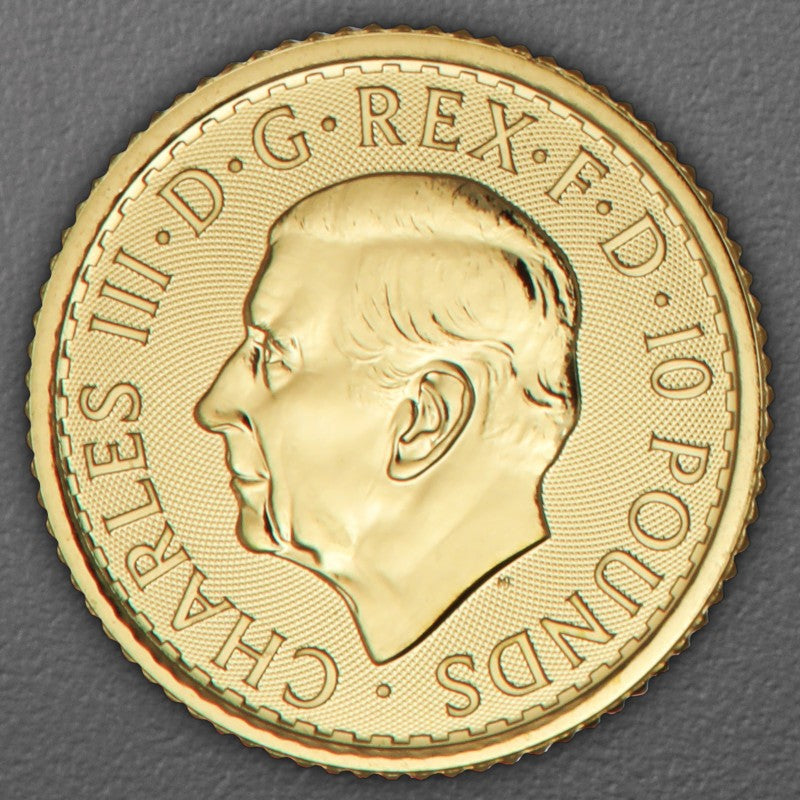 Goldmünze Charles III
