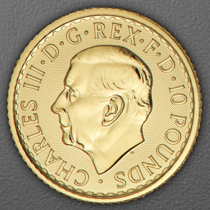 Goldmünze Charles III